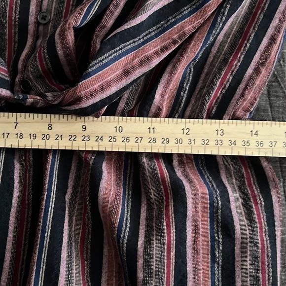 NWT UNIVERSAL THREAD CROP WIDE LEG JUMPSUIT SZ XS STRIPED FALL COLORS - Picture 6 of 8